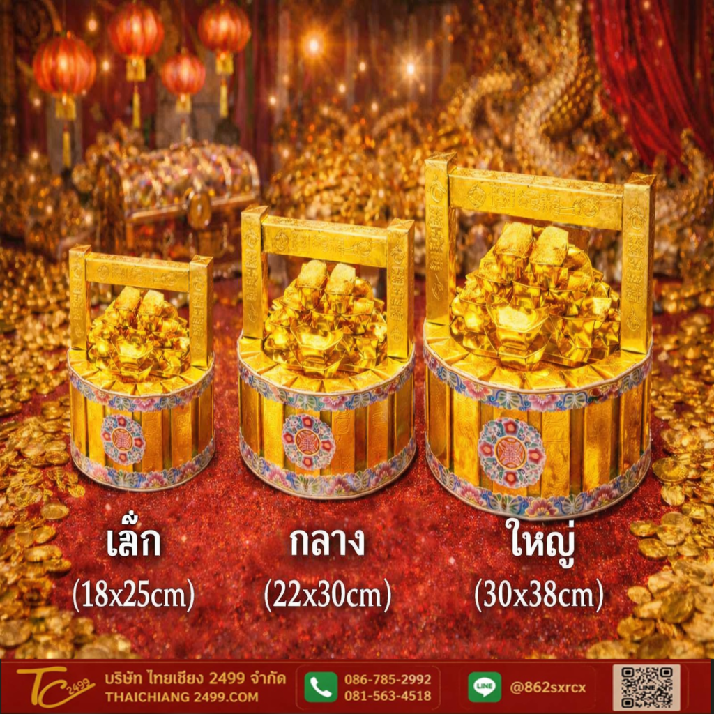 ถังทอง (เล็ก/กลาง/ใหญ่)