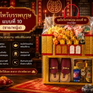 ชุดบรรพบุรุษ แบบที่ 10 (ชาย/หญิง) (ลัง/6ชุด)