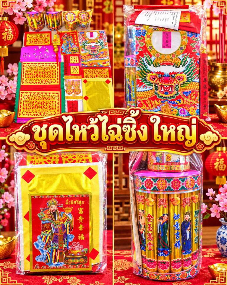 ชุดไหว้ไฉ่ซิ้ง-ใหญ่