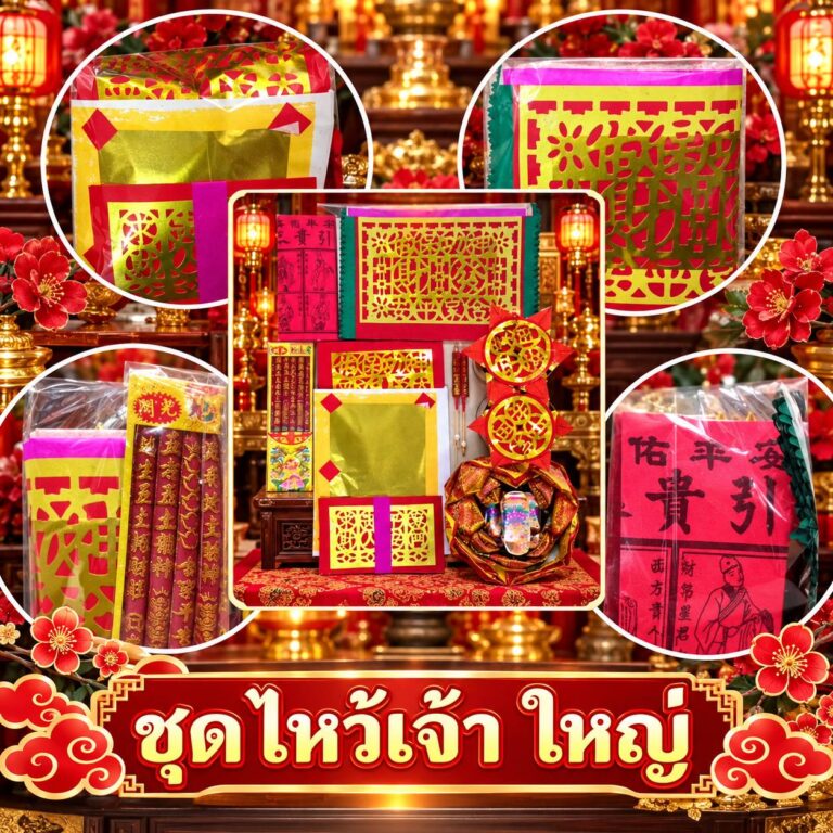 ชุดไหว้เจ้าที่ - ใหญ่